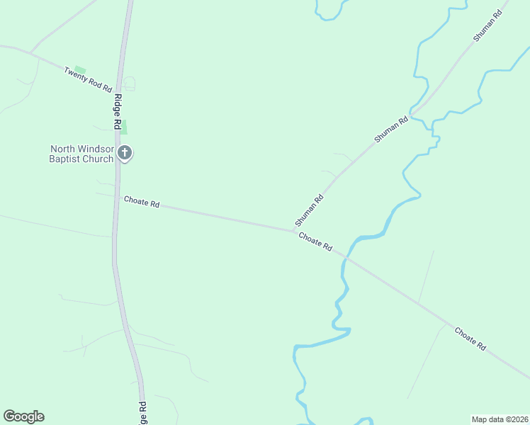 map of restaurants, bars, coffee shops, grocery stores, and more near 6 Shuman Road in Windsor