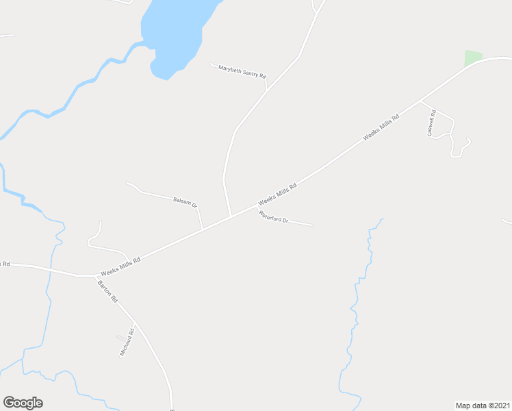 map of restaurants, bars, coffee shops, grocery stores, and more near Weeks Mills Road in Windsor