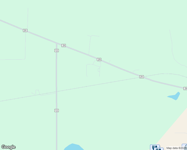 map of restaurants, bars, coffee shops, grocery stores, and more near 17113 County Road 29 in New Ulm