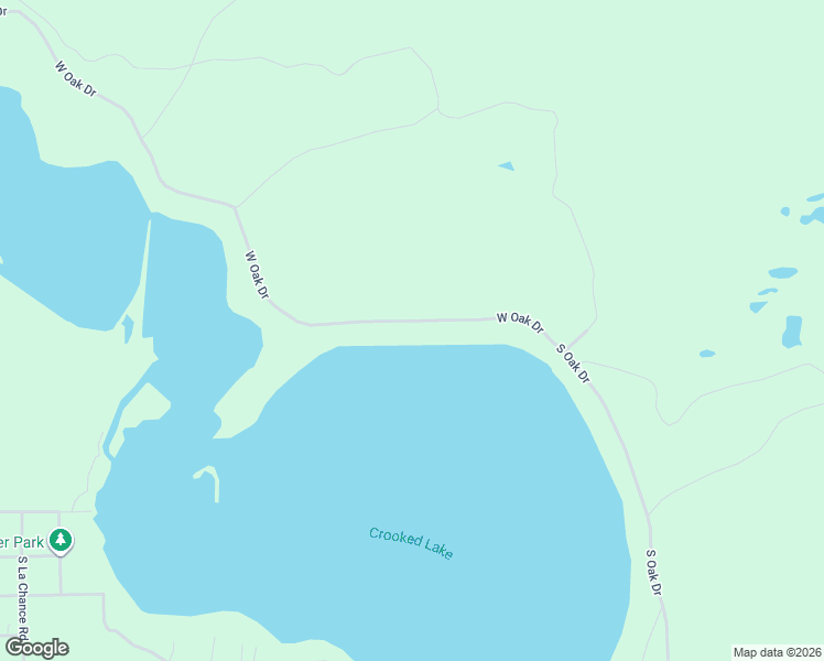 map of restaurants, bars, coffee shops, grocery stores, and more near Oak Drive in Lake City