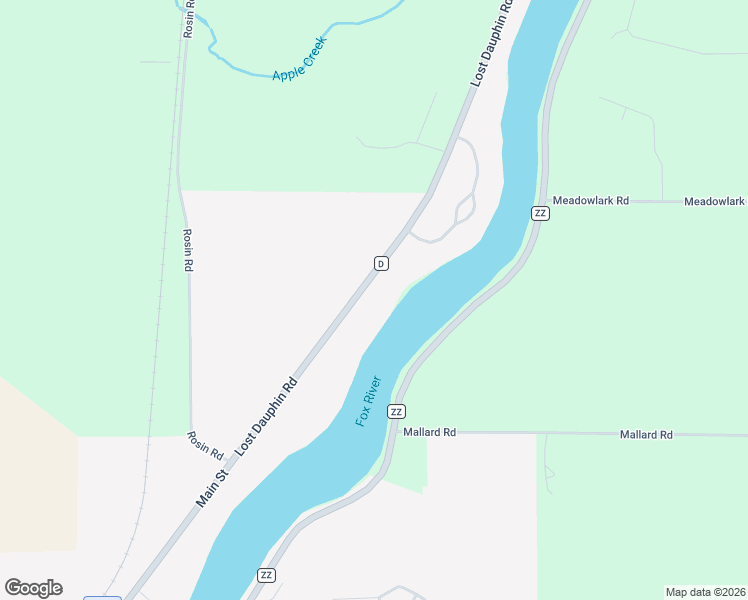 map of restaurants, bars, coffee shops, grocery stores, and more near 4306 Lost Dauphin Road in De Pere