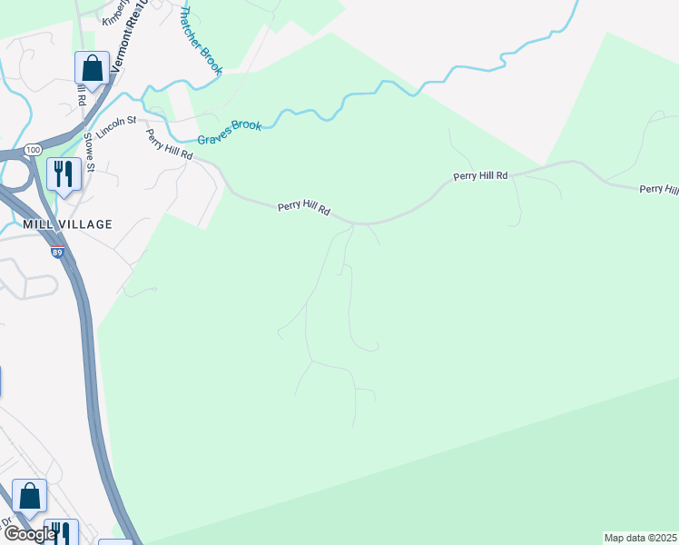 map of restaurants, bars, coffee shops, grocery stores, and more near 116 Palermo Lane in Washington County