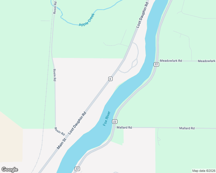 map of restaurants, bars, coffee shops, grocery stores, and more near 4167-4399 Lost Dauphin Road in De Pere