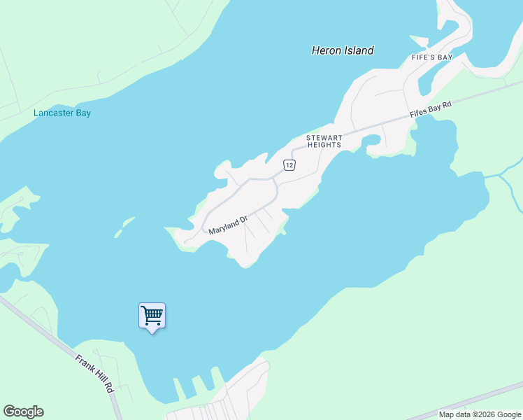 map of restaurants, bars, coffee shops, grocery stores, and more near 150 Maryland Drive in Peterborough