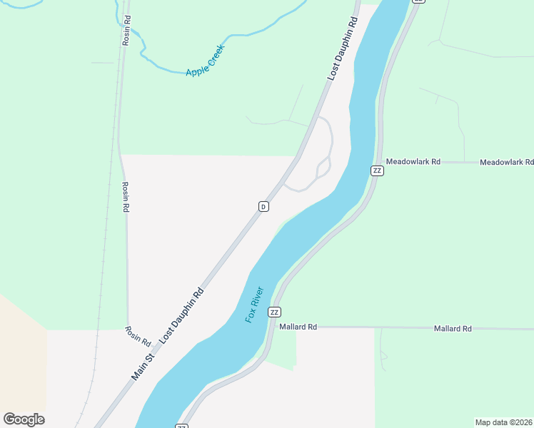 map of restaurants, bars, coffee shops, grocery stores, and more near 4167-4399 Lost Dauphin Road in De Pere