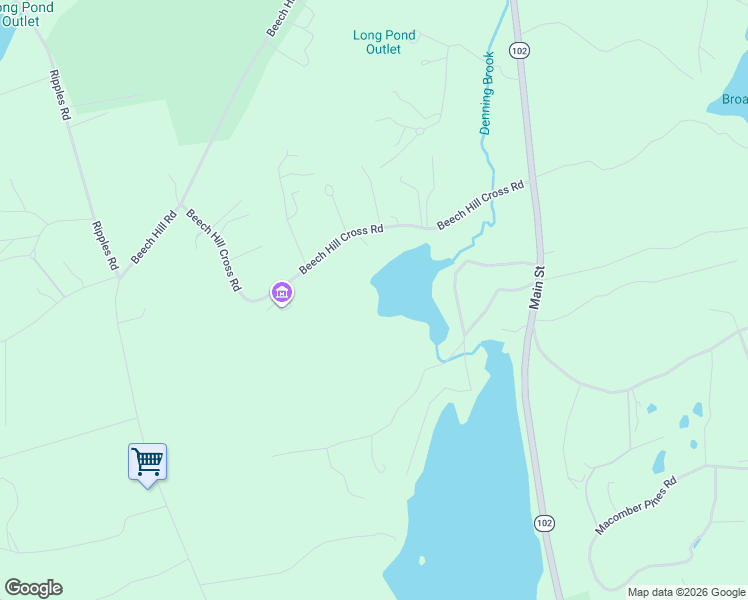 map of restaurants, bars, coffee shops, grocery stores, and more near 4 Dragonfly Way in Mount Desert