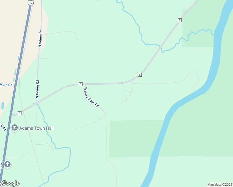 map of restaurants, bars, coffee shops, grocery stores, and more near N7610 County Road E in Black River Falls