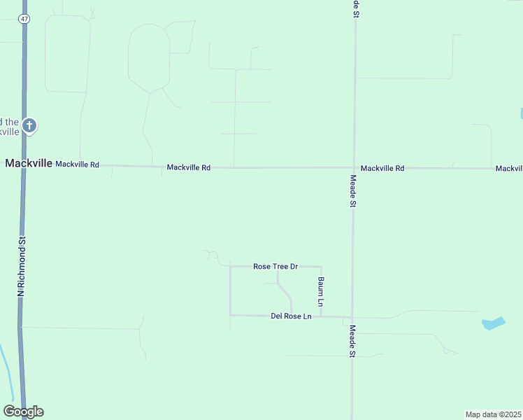 map of restaurants, bars, coffee shops, grocery stores, and more near W4221 Mackville Road in Appleton