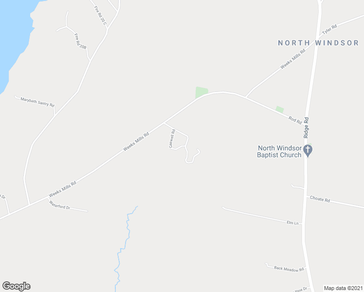 map of restaurants, bars, coffee shops, grocery stores, and more near Caswell Road in Windsor