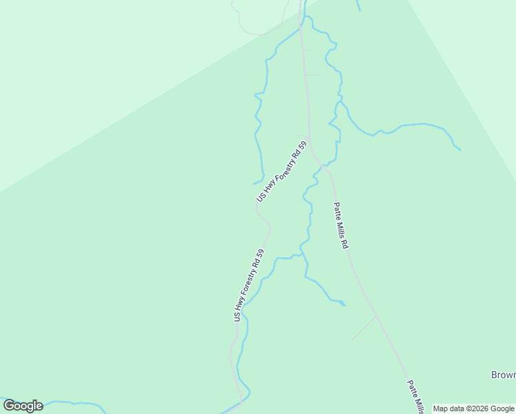 map of restaurants, bars, coffee shops, grocery stores, and more near 59 US Highway Forestry Road 59 in Bethel
