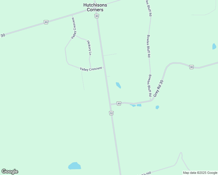 map of restaurants, bars, coffee shops, grocery stores, and more near 154726 Grey County Road 30 in Markdale