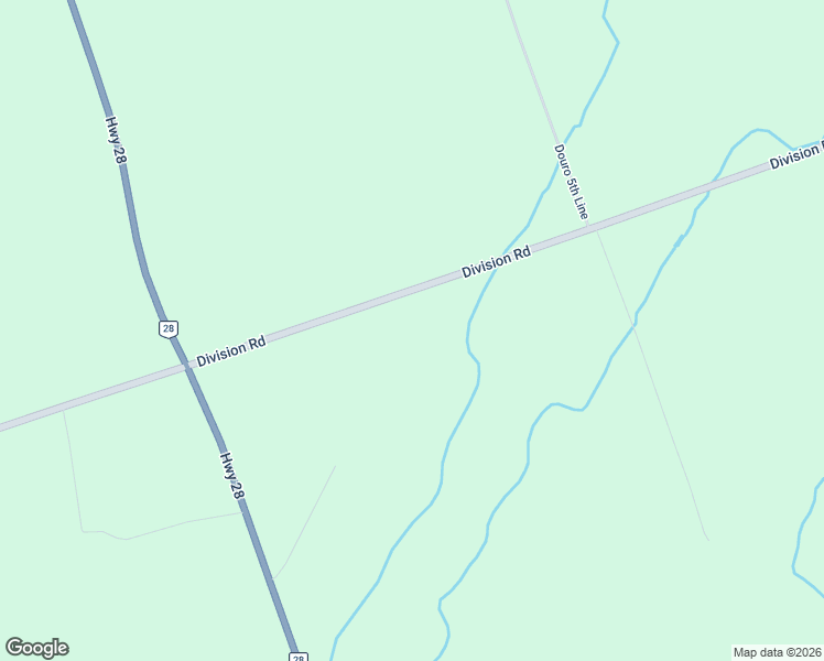 map of restaurants, bars, coffee shops, grocery stores, and more near 947 Division Road in Lakefield