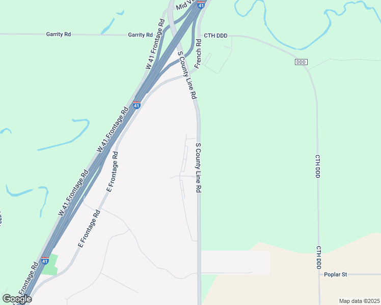 map of restaurants, bars, coffee shops, grocery stores, and more near 889 County Road U in Wrightstown