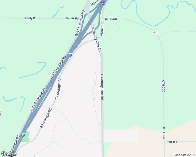 map of restaurants, bars, coffee shops, grocery stores, and more near 889 County Road U in Wrightstown