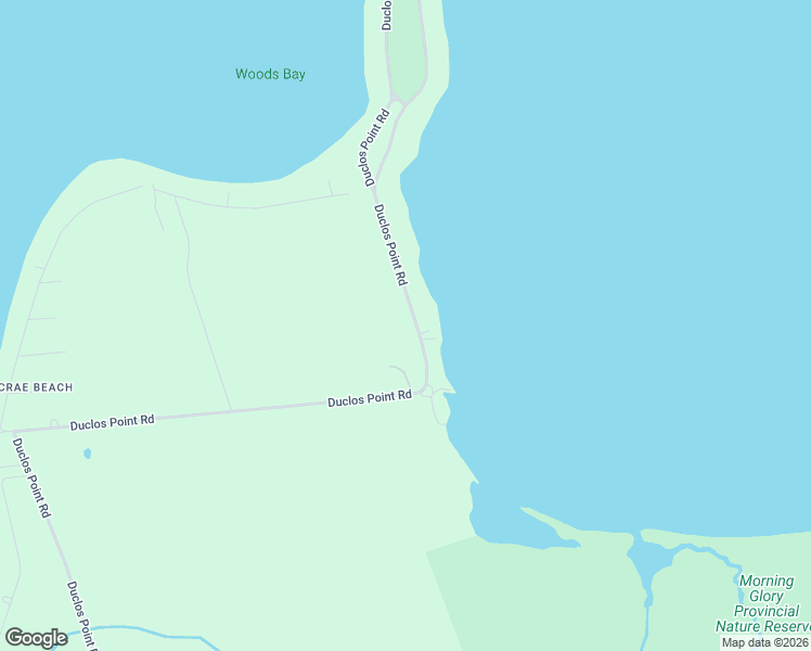 map of restaurants, bars, coffee shops, grocery stores, and more near 496 Duclos Point Road in Georgina