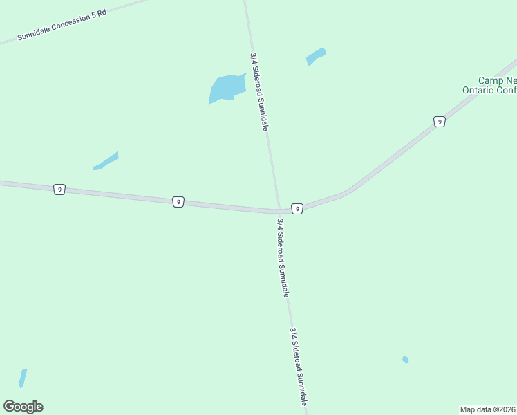 map of restaurants, bars, coffee shops, grocery stores, and more near 6168 County Road 9 in Clearview
