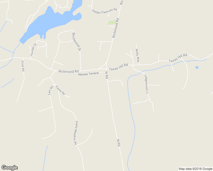 map of restaurants, bars, coffee shops, grocery stores, and more near 2155 North Road in Hinesburg