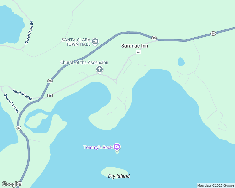 map of restaurants, bars, coffee shops, grocery stores, and more near Back Bay Road in Franklin County