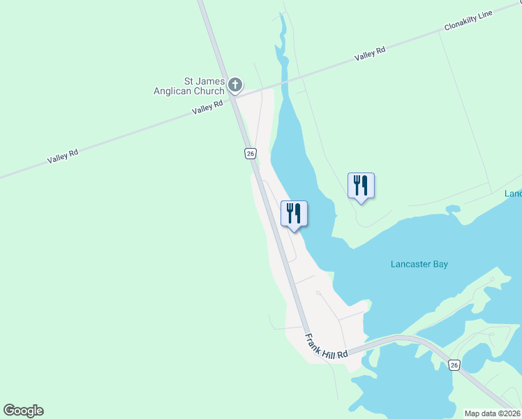 map of restaurants, bars, coffee shops, grocery stores, and more near 892 Frank Hill Road in Peterborough