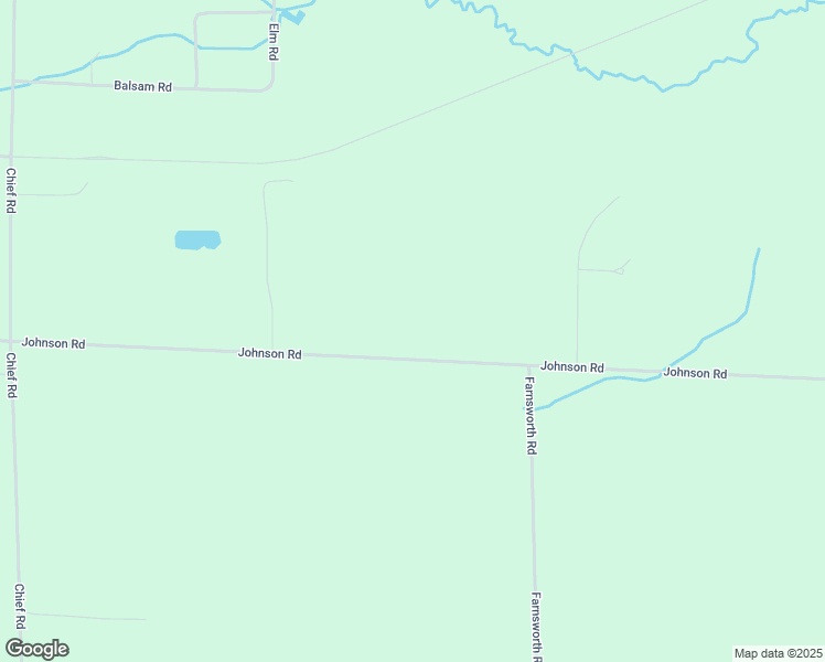 map of restaurants, bars, coffee shops, grocery stores, and more near 10760 Johnson Road in Brethren