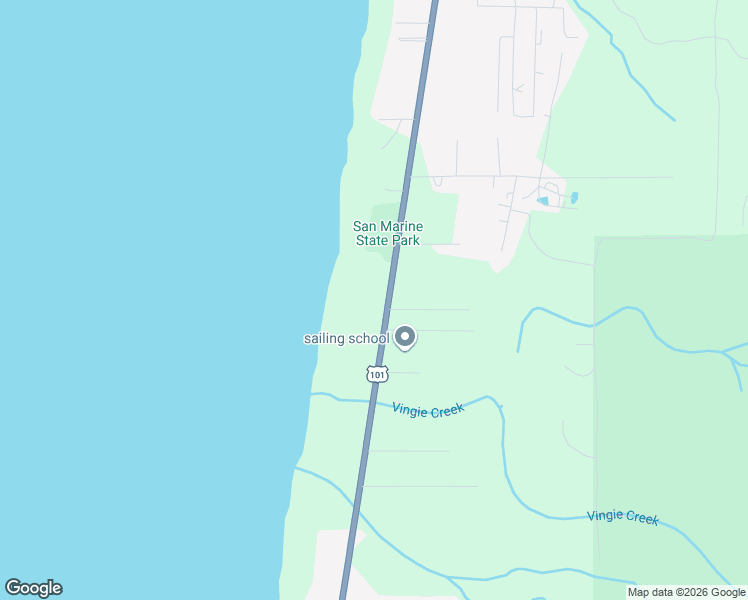 map of restaurants, bars, coffee shops, grocery stores, and more near 4711 U.S. 101 in Yachats