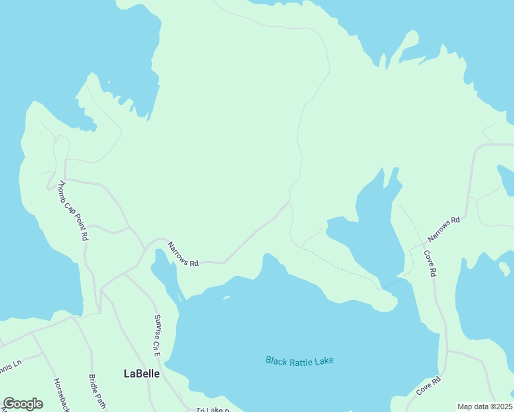 map of restaurants, bars, coffee shops, grocery stores, and more near 351 Narrows Road in LaBelle