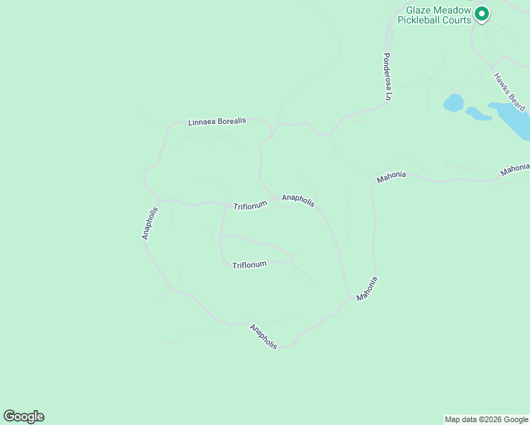 map of restaurants, bars, coffee shops, grocery stores, and more near 13483 Dahlia in Sisters