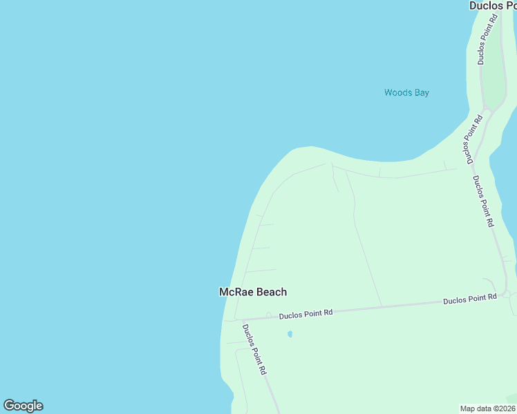map of restaurants, bars, coffee shops, grocery stores, and more near 76 Blue Heron Drive in Georgina