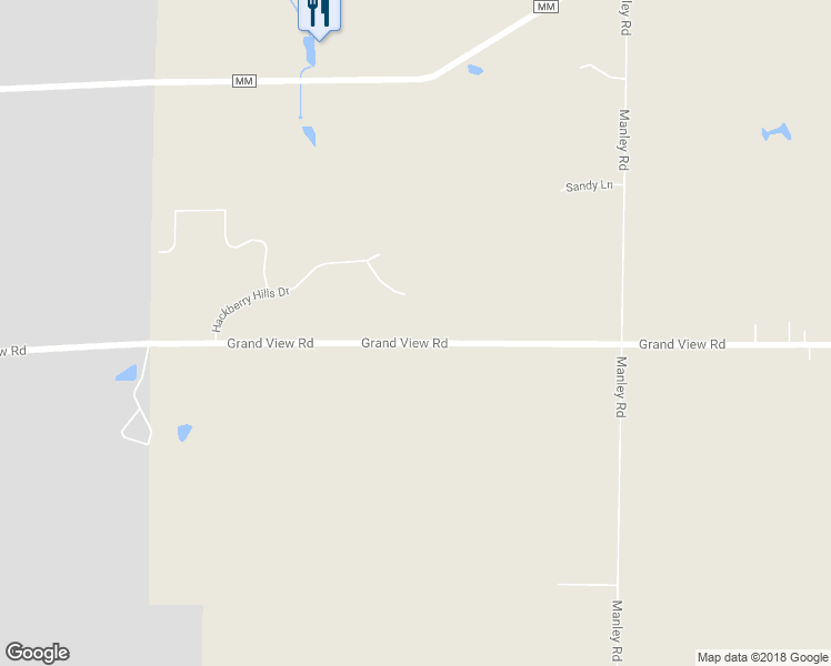 map of restaurants, bars, coffee shops, grocery stores, and more near W8256 Grand View Road in Hortonville