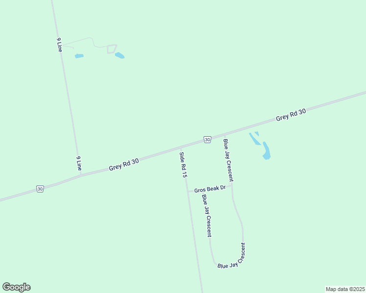 map of restaurants, bars, coffee shops, grocery stores, and more near 525660 Grey County Road 30 in Markdale