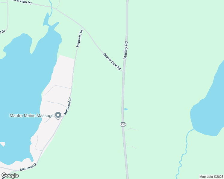 map of restaurants, bars, coffee shops, grocery stores, and more near 289 Stanley Road in Winthrop