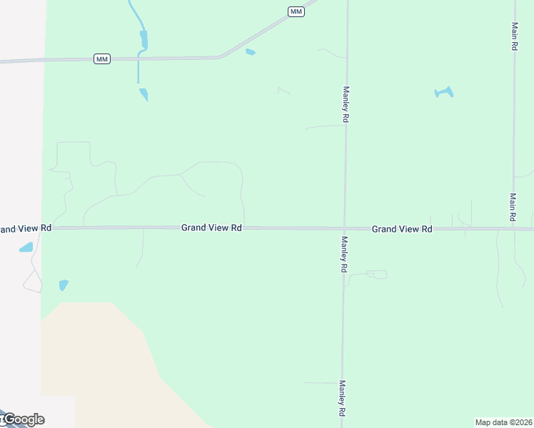 map of restaurants, bars, coffee shops, grocery stores, and more near W8190 Grand View Rd in Hortonville