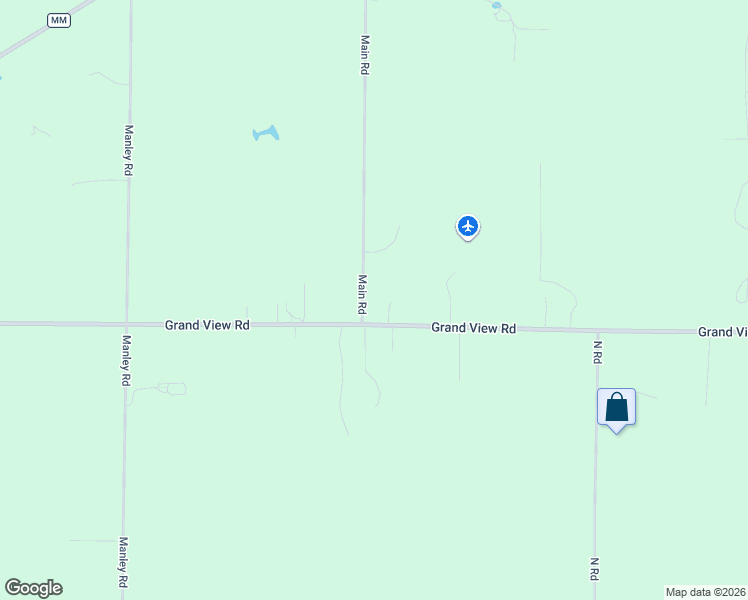 map of restaurants, bars, coffee shops, grocery stores, and more near N2920 Main Road in Hortonville