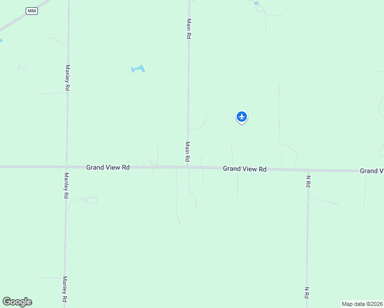 map of restaurants, bars, coffee shops, grocery stores, and more near N2920 Main Road in Hortonville