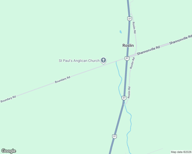 map of restaurants, bars, coffee shops, grocery stores, and more near 95 Boundary Road in Belleville