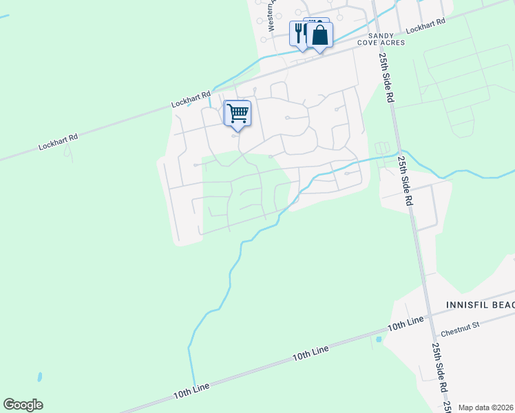 map of restaurants, bars, coffee shops, grocery stores, and more near in 