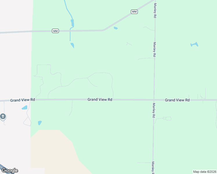 map of restaurants, bars, coffee shops, grocery stores, and more near W8190 Grand View Road in Hortonville