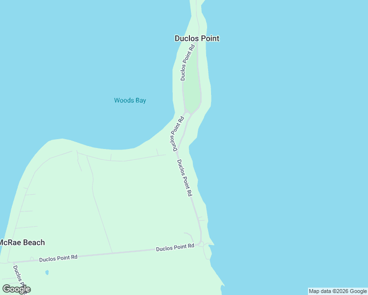 map of restaurants, bars, coffee shops, grocery stores, and more near 571 Duclos Point Road in Georgina