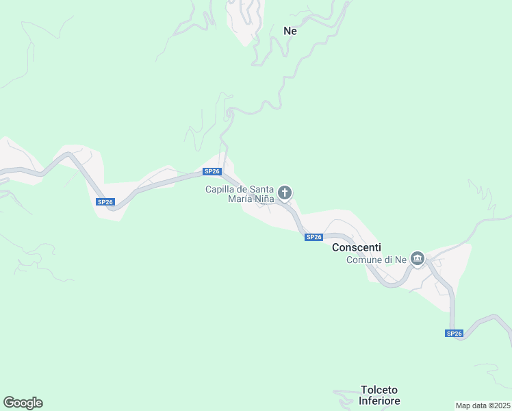 map of restaurants, bars, coffee shops, grocery stores, and more near 162 Via Giuseppe Garibaldi in Conscenti