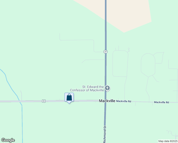 map of restaurants, bars, coffee shops, grocery stores, and more near W4571 Edward Street in Appleton