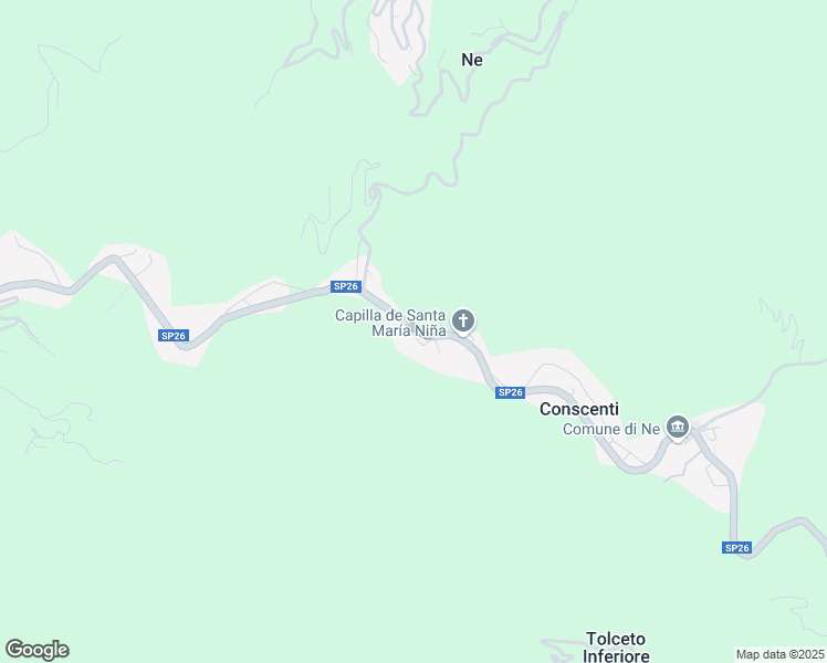 map of restaurants, bars, coffee shops, grocery stores, and more near 162 Via Giuseppe Garibaldi in Conscenti