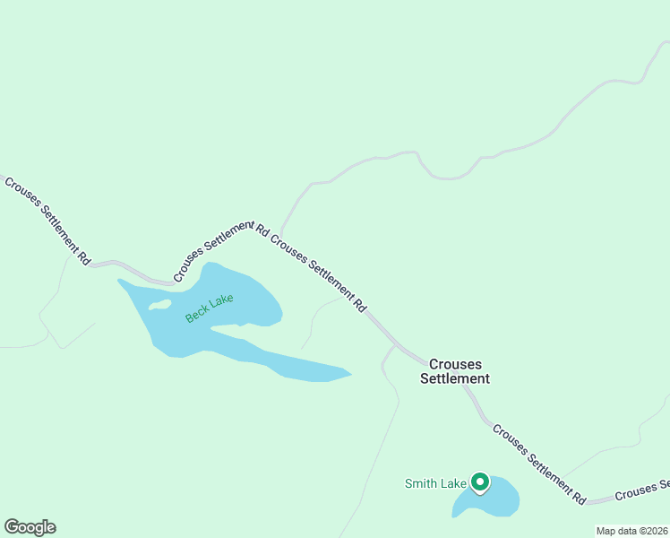 map of restaurants, bars, coffee shops, grocery stores, and more near 101 Crouses Settlement Road in Crouses Settlement