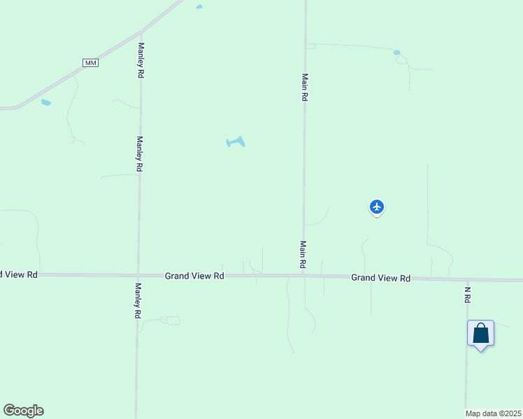 map of restaurants, bars, coffee shops, grocery stores, and more near N2949 Main Road in Hortonville