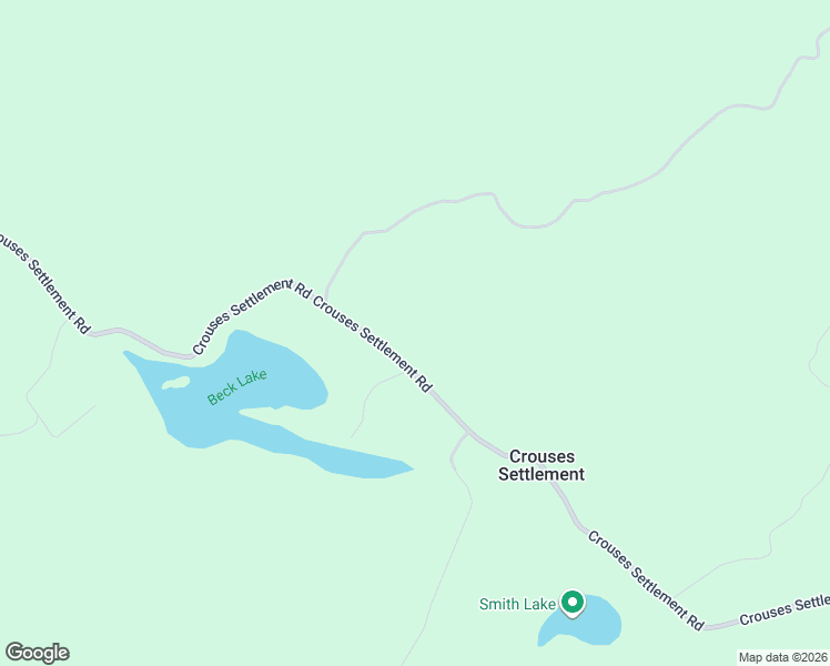 map of restaurants, bars, coffee shops, grocery stores, and more near 100 Crouses Settlement Road in Crouses Settlement