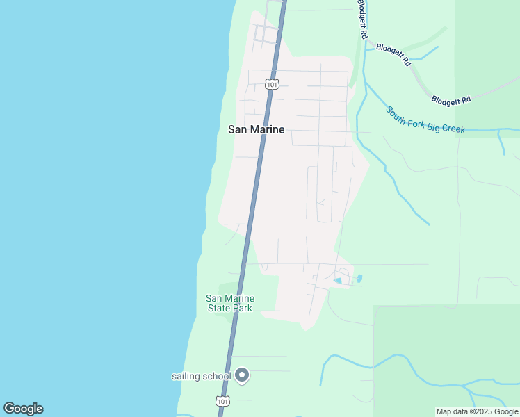 map of restaurants, bars, coffee shops, grocery stores, and more near 5770 U.S. 101 in Yachats
