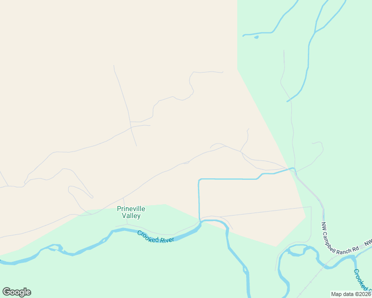 map of restaurants, bars, coffee shops, grocery stores, and more near 8790 Northwest Campbell Ranch Road in Prineville