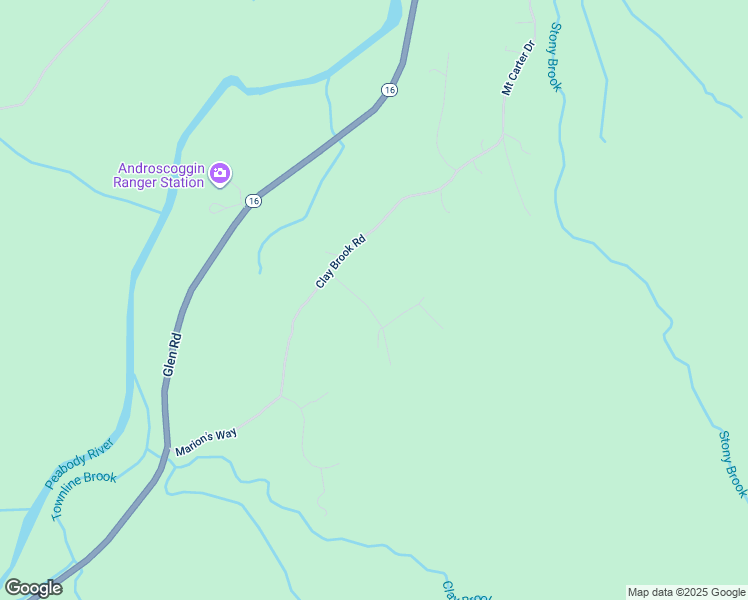 map of restaurants, bars, coffee shops, grocery stores, and more near 7 Evergreen Drive in Gorham