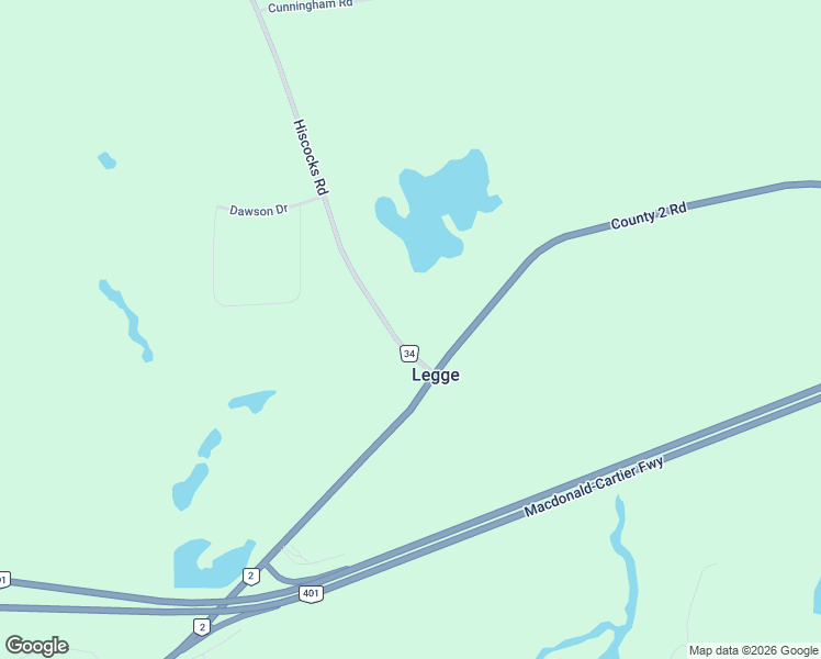 map of restaurants, bars, coffee shops, grocery stores, and more near 2938 Hiscocks Road in Gananoque