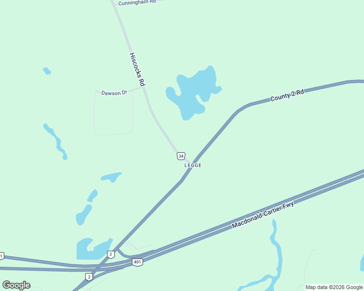 map of restaurants, bars, coffee shops, grocery stores, and more near 2928 Hiscocks Road in Gananoque