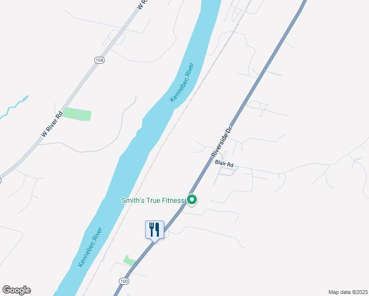 map of restaurants, bars, coffee shops, grocery stores, and more near 540 Riverside Drive in Augusta